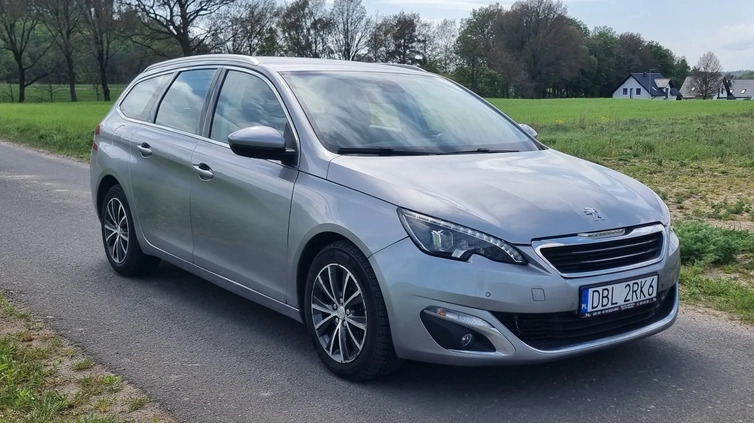 Peugeot 308 cena 37500 przebieg: 54000, rok produkcji 2016 z Bolesławiec małe 232